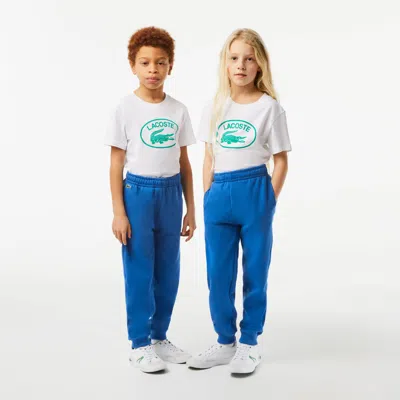 Lacoste Kids' Fleece Sweatpants - 14 Years In Blue