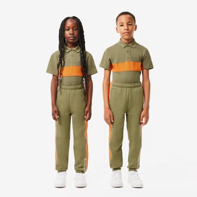 Lacoste Kids' Fleece Sweatpants - 6 Years In Green