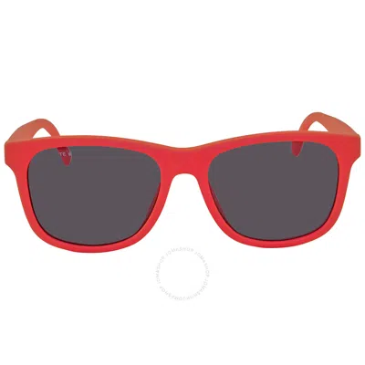 Lacoste Kids Grey Square Unisex Sunglasses L3638se 615 51 In Red   /   Red. / Grey