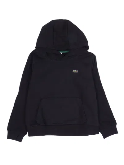 Lacoste Kids Lcb French Terry Hoodie In Black