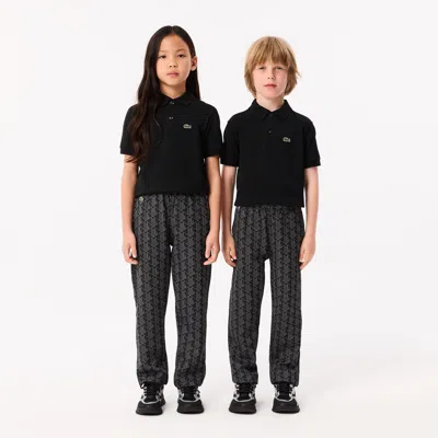 Lacoste Kids' Paris Monogram Sweatpants - 3 Years In Black