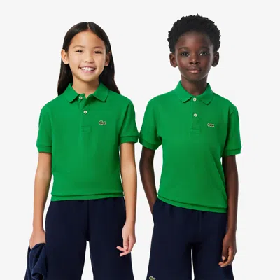 Lacoste Kids' Petit Piqué Polo - 5 Years In Green