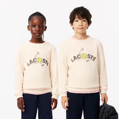 Lacoste Kids' Printed Crew Neck Sweatshirt - 4 Years