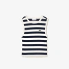 LACOSTE KIDS' RIBBED COTTON STRIPED TANK TOP - 12 YEARS