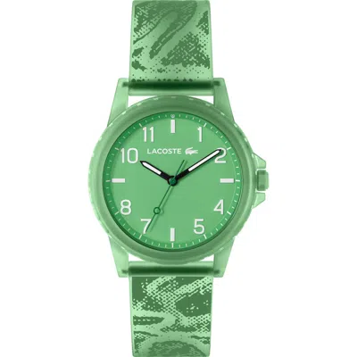 Lacoste Kids' Rider Silicone Strap Watch, 36mm