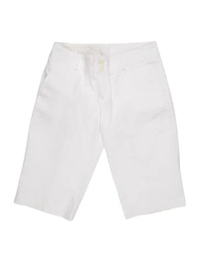 Pre-owned Lacoste Knee-length Shorts In White