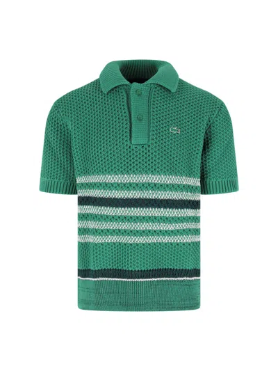 Lacoste Knit Polo In Multi