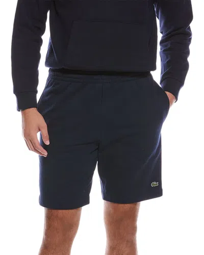 Lacoste Knit Short In Blue