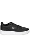 Lacoste L001 Leather Sneakers In Black
