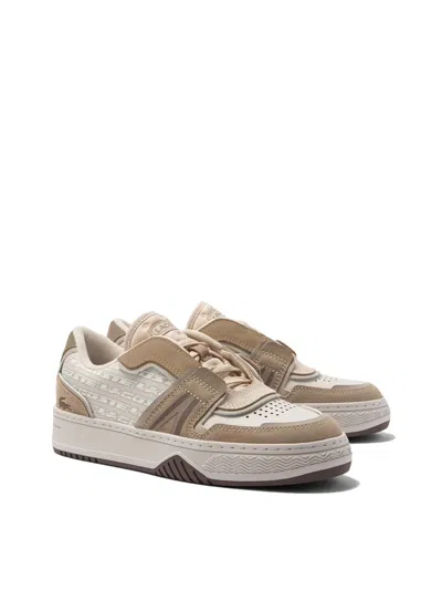 Lacoste L001 Crafted Sneakers In White