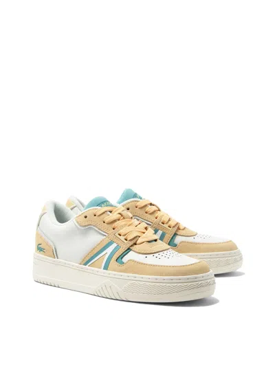 Lacoste L001 Crafted Low Sneakers In Yellow