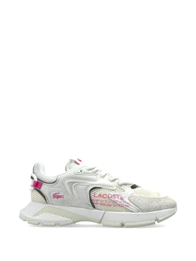 Lacoste L003 Neo Mesh-panelled Sneakers In Gray