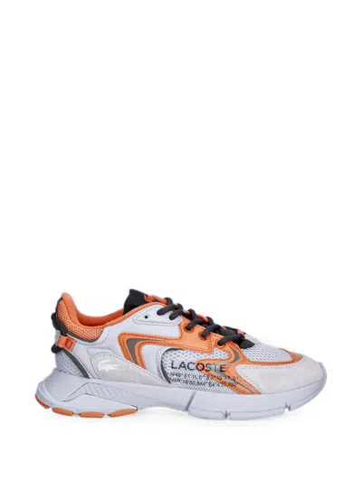 Lacoste L003 Neo Panelled Mesh Sneakers In White