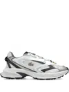 Lacoste L003 Neo Shot Lace-up Mesh Sneakers In White