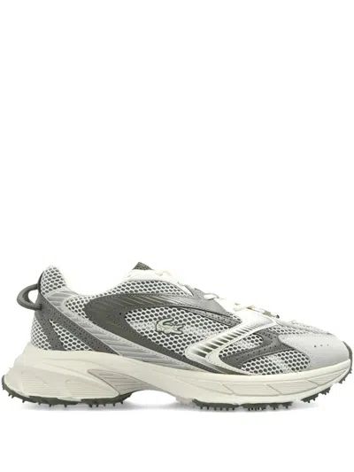 Lacoste L003 Neo Shot Mesh Panelled Sneakers In White