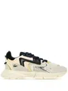 Lacoste Multicolor Leather And Mesh L003 Neo Sneakers In Neutrals
