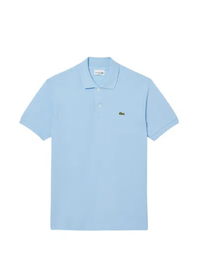 Lacoste Mens Classic Pique Polo In Blue