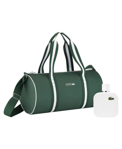 Lacoste L.12.12 Blanc Eau De Toilette Spray, 3.3 Oz. In Transparent