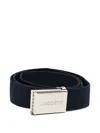 Lacoste L.12.12 Concept Belt In Blue