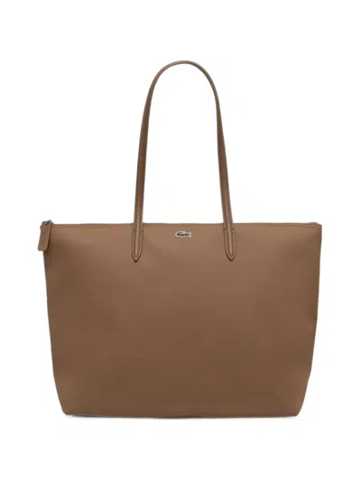 Lacoste L.12.12 Concept Large Tote Bag In Blue