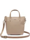 Lacoste Mini L.12.12 Concept Tote - One Size In Neutral