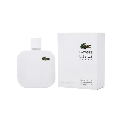 Lacoste L.12.12 Eau De Toilette Spray For Men, 5.9 oz (175 Ml) In White