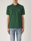 Lacoste Classic Fit L.12.12 Mens Short Sleeve Polo Shirt In Green 132