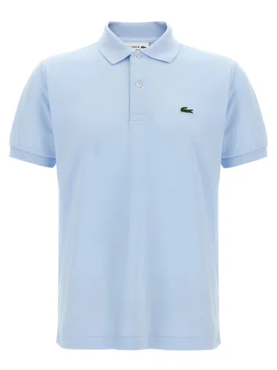 Lacoste Short Sleeved Mens Polo Shirt In Blue