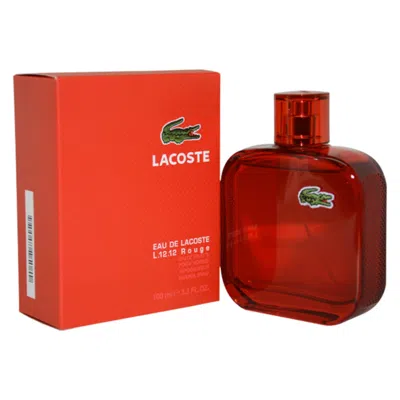 Lacoste L.12.12 Rouge By  Edt Spray 3.3 oz (m) In Multi
