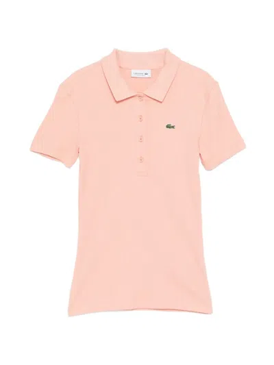 Lacoste L.12.d Polo Shirt In Pink
