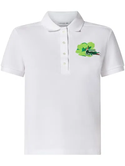 Lacoste L.12.d Polo Top In White