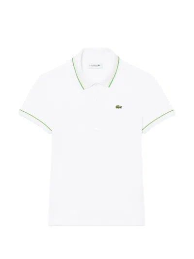 Lacoste L.12.d Short-sleeve Polo Shirt In White