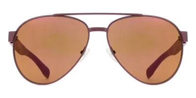 Lacoste L185s 615 Men's Sunglasses Brown Size 60 In Multi