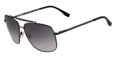 Lacoste L188s 033 Men's Sunglasses Grey Size 59 In Gray
