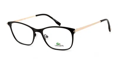Lacoste L2276 001 Men's Glasses Black Size 56 - Free Lenses - Blue Light Block Available