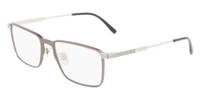 Lacoste Demo Square Men's Eyeglasses L2285e N 029 54 In Gold