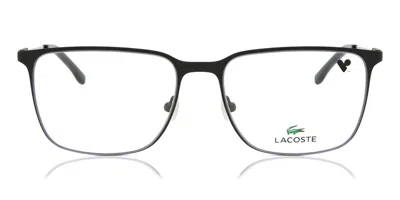 Lacoste L2287 002 Men's Glasses Black Size 55 - Free Lenses - Blue Light Block Available In Pattern
