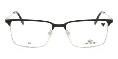 Lacoste L2296 002 Men's Glasses Black Size 55 - Free Lenses - Blue Light Block Available In Green