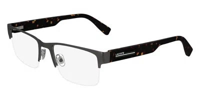 Lacoste L2299 033 Men's Glasses Grey Size 54 - Free Lenses - Blue Light Block Available