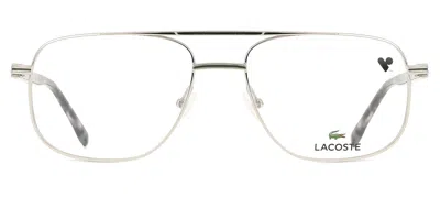 Lacoste L2302 N Men's Glasses, Silver, Size 57