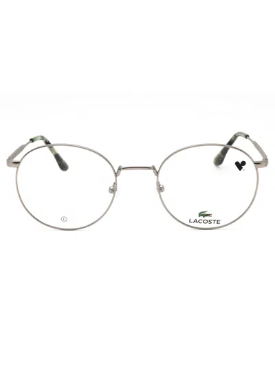 Lacoste L2308 Eyeglasses In 714 - Gold/clear Demo Lens