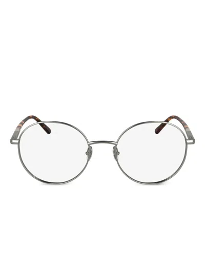 Lacoste L2310 Round Glasses In Gray