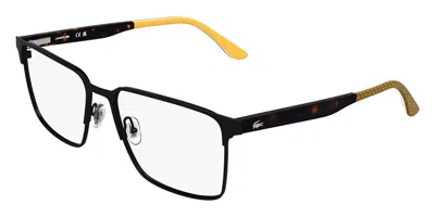 Lacoste L2314 N 002 Occhiali Da Vista Neri Per Uomo (solo Montatura) In Multi