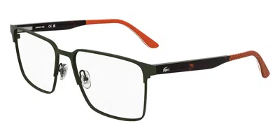 Lacoste L2314 N 035 Occhiali Da Vista Verdi Per Uomo (solo Montatura) In Black