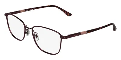 Lacoste L2317 601 Occhiali Da Vista Borgogna Per Donna (solo Montatura) In Burgundy
