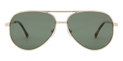 Lacoste L233sp 714 Men's Sunglasses Gold Size 60