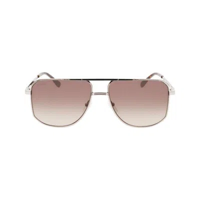 Lacoste L249se 070 Sunglasses In Silver