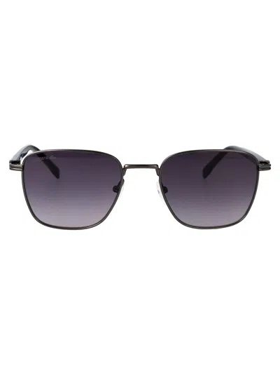 Lacoste Rectangular Sunglasses L265 Sn 033 In Purple