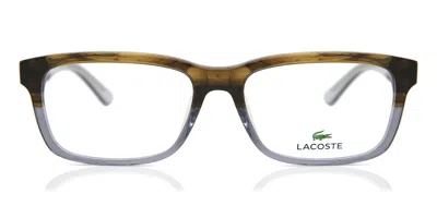 Lacoste L2672 210 Men's Glasses Brown Size 52 - Free Lenses - Blue Light Block Available