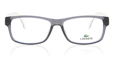 Lacoste L2707 On Men's Glasses, Clear, Size 53 In Gray